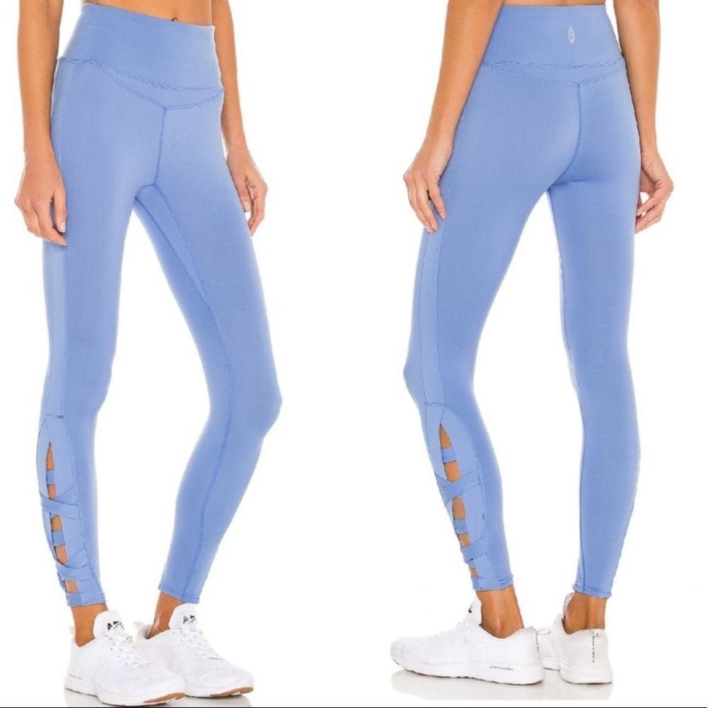 Free People Movement Very Prarie Legging Corsican Sea Size Large